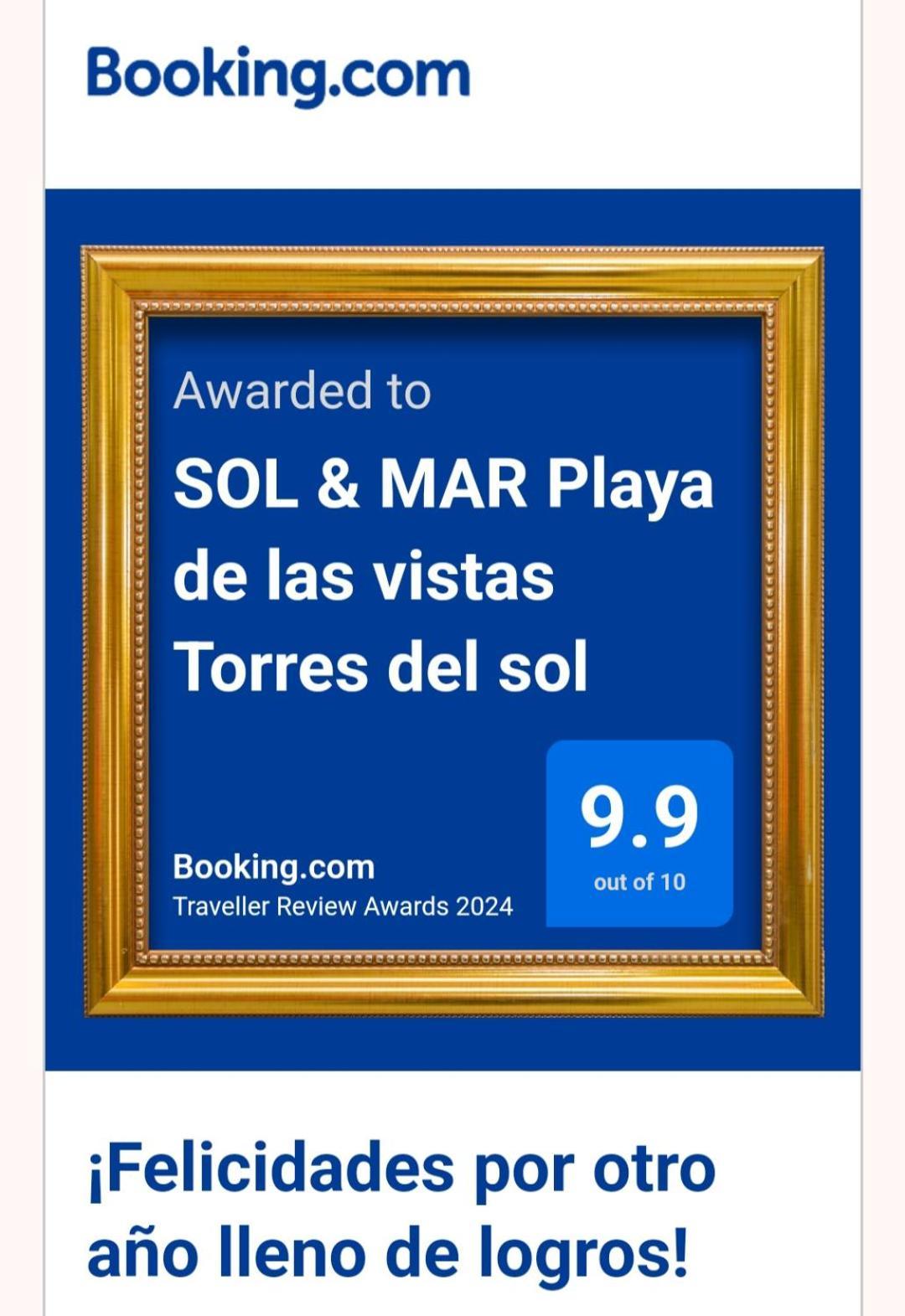 Sol & Mar Playa De Las Vistas Torres Del Sol A504 Arona  Exteriör bild